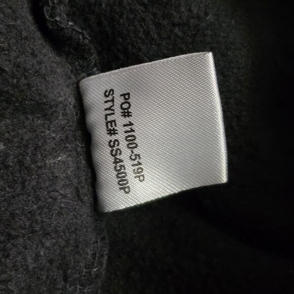 Anti Social Social Club x Undefeated Pullover Hoodie Men’s Large Black BK4598 - Picture 6 of 8